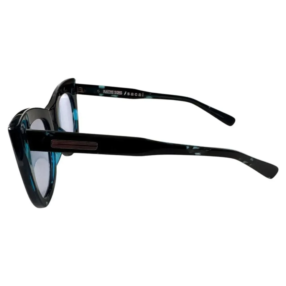 Native Sons x sacai Krasner Sunglasses – Blue Gray – Rare Designer Collab